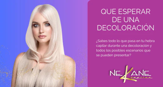 Que esperar de una decoloración