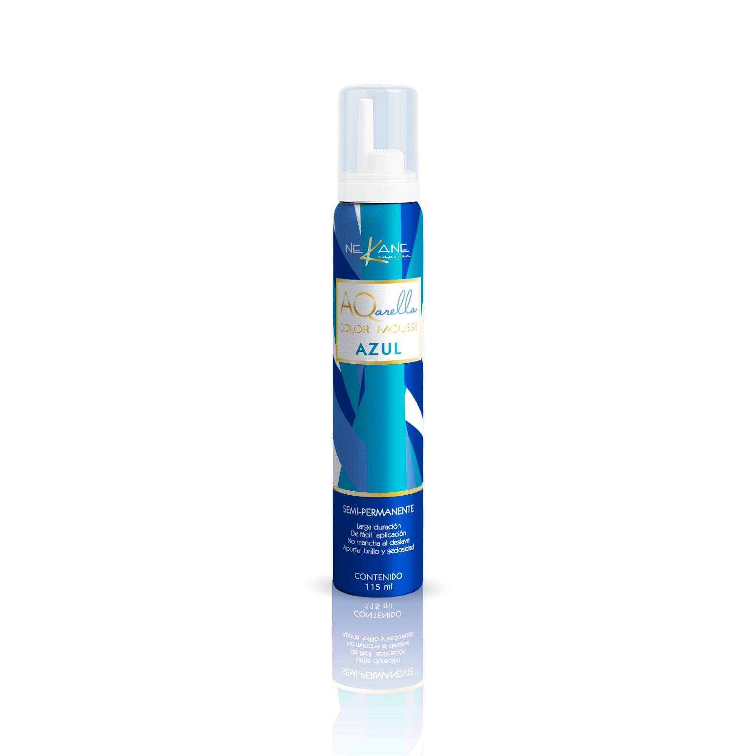 AQarella Mousse Azul 115ml