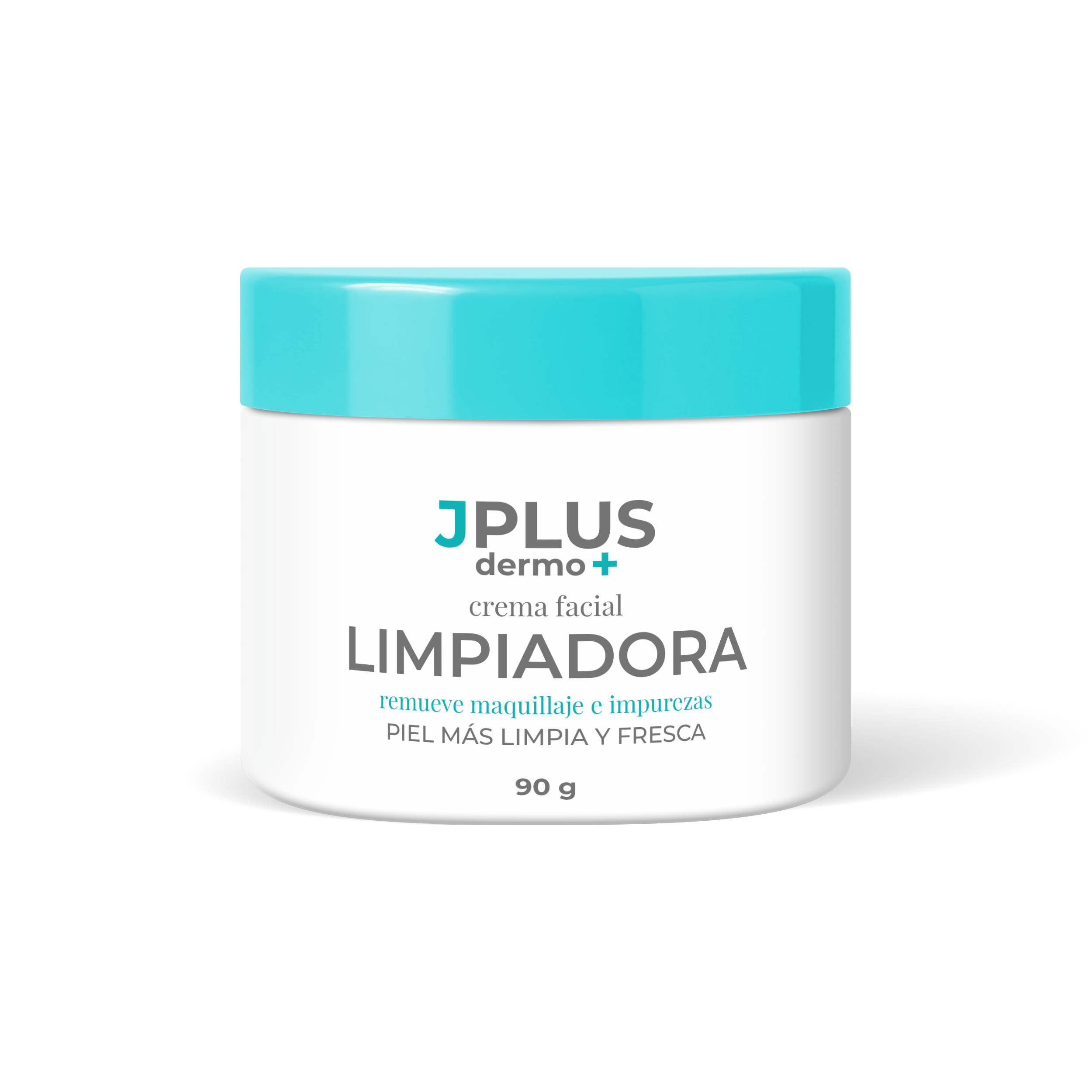 Crema facial limpiadora remueve maquillaje e impurezas 90 g.