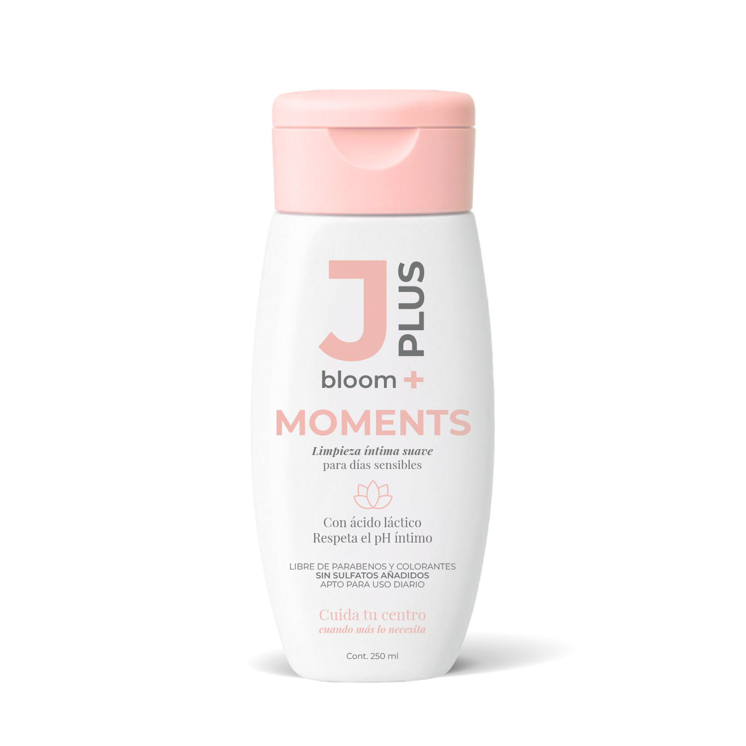 Moments - Shampoo íntimo con ácido láctico 250 ml.